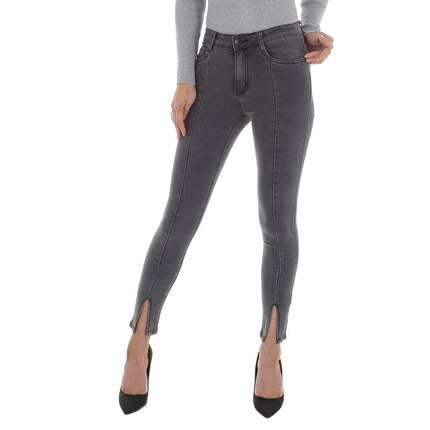 Damen Skinny Jeans von M. Sara Denim Gr. XS/34 - grey