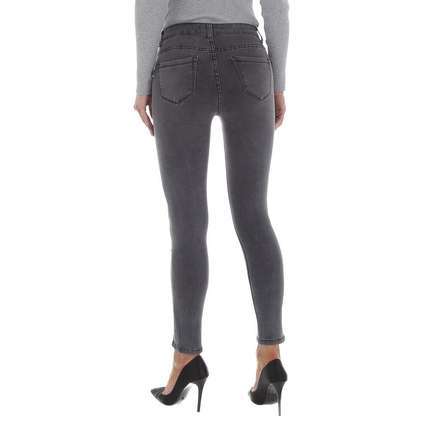 Damen Skinny Jeans von M. Sara Denim Gr. XS/34 - grey