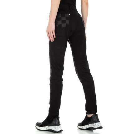 Damen Skinny-Hose von R.Ping Jeans - black