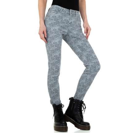 Damen Skinny-Hose von M. Sara Denim - grey