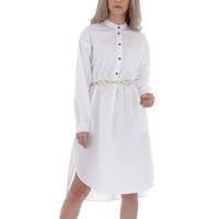 Damen Blusenkleid von JCL Gr. One Size - white
