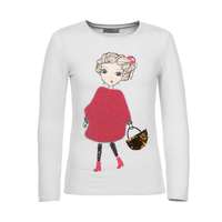 Mdchen Langarmshirt von Glo Story - white