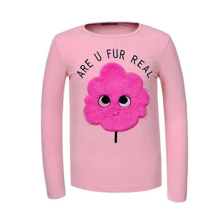 Mädchen Langarmshirt von Glo Story - rose