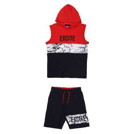 Jungen Sportanzug von Glo Story - red