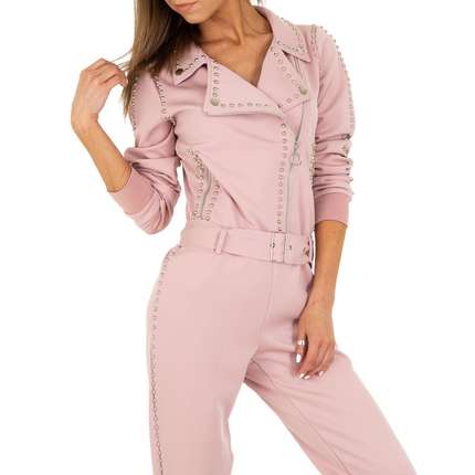 Damen Langer Jumpsuit von Emma&Ashley Design - pink