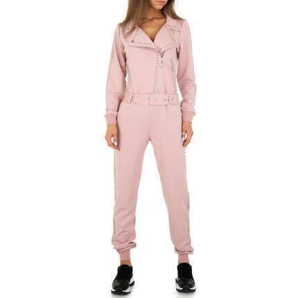 Damen Langer Jumpsuit von Emma&Ashley Design - pink