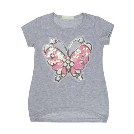 Mädchen T-shirt von Seagull - grey