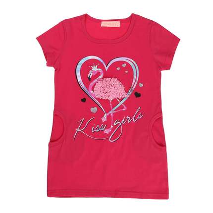 Mädchen Kleid von Seagull - pink