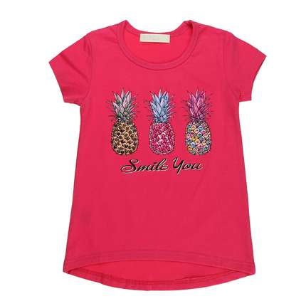Mädchen T-shirt von Seagull - fuchsia