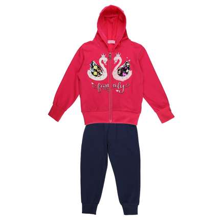 Mädchen Sportanzug von Seagull - pink