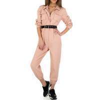 Damen Langer Jumpsuit von See See Denim - rose