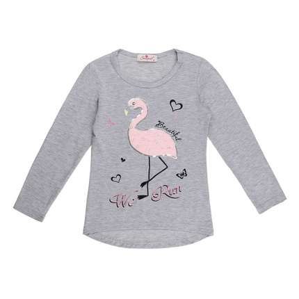 Mädchen T-shirt von Seagull - grey