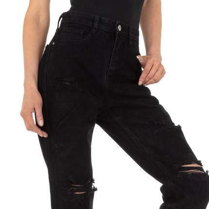 Damen High Waist Jeans von  - black