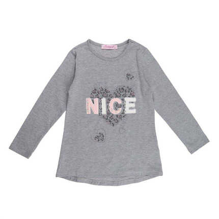 Mädchen Langarmshirt von Seagull - grey