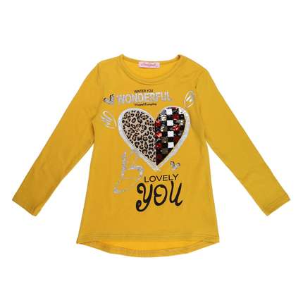 Mädchen Langarmshirt von Seagull - yellow