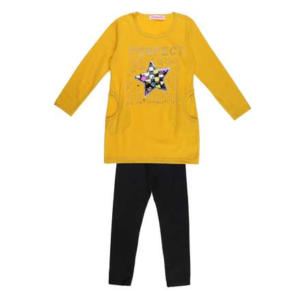 Mädchen Sportanzug von Seagull - yellow