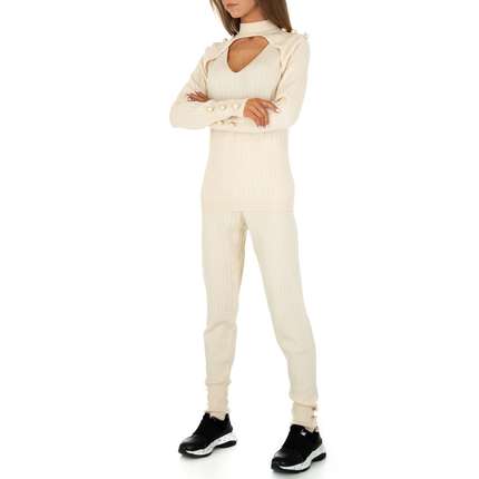 Damen Jogging- & Freizeitanzug von Emma&Ashley Design - cream