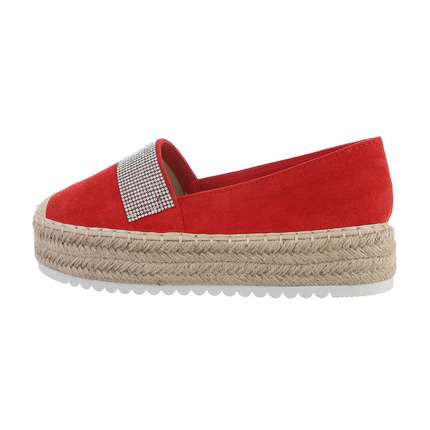 Damen Espadrilles - red