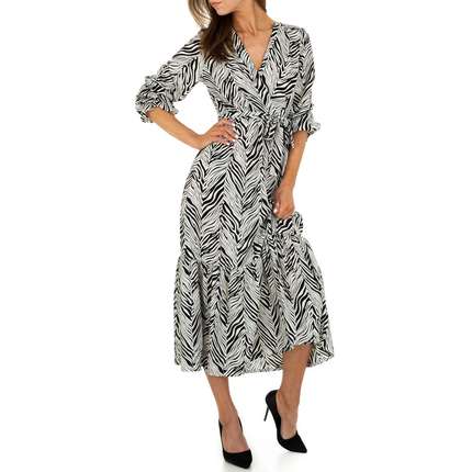 Damen Maxikleid von Voyelles - blanc