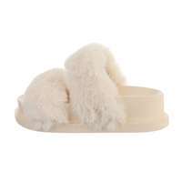 Damen Pantoletten - beige