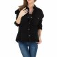 Damen Jeansjacke von Laulia - black