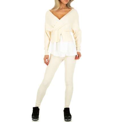 Damen Jogging- & Freizeitanzug von Emma&Ashley Design - cream