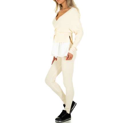 Damen Jogging- & Freizeitanzug von Emma&Ashley Design - cream