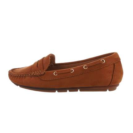 Damen Mokassins - camel