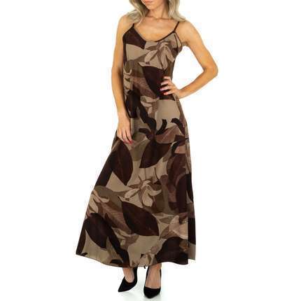 Damen Maxikleid von Voyelles Gr. S/36 - brun