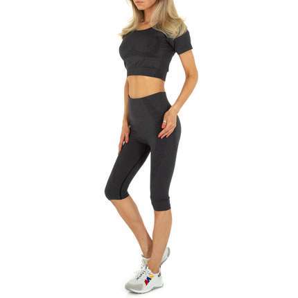 Damen Jogging- & Freizeitanzug von Holala Gr. One Size - black