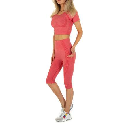 Damen Jogging- & Freizeitanzug von Holala Gr. One Size - red