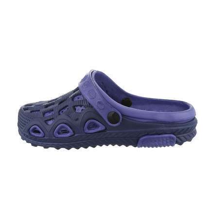 Herren Gummi Pantoletten - navyroyal