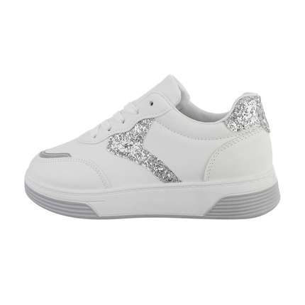 Damen Low-Sneakers - silvery