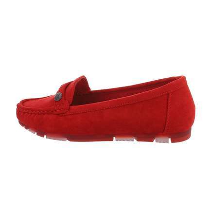 Damen Mokassins - red