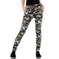 Damen Skinny Jeans von Mila Denim - camouflage