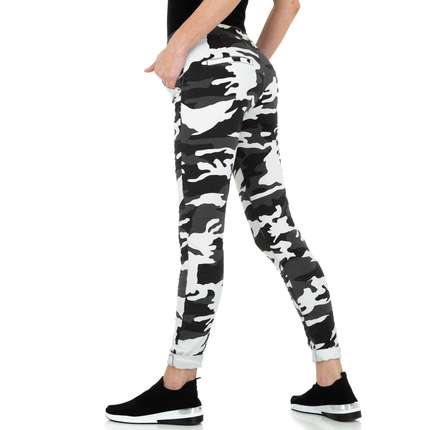 Damen Skinny Jeans von Mila Denim - camouflage