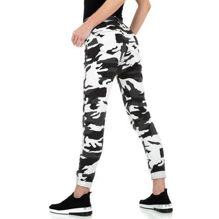 Damen Skinny Jeans von Mila Denim - camouflage