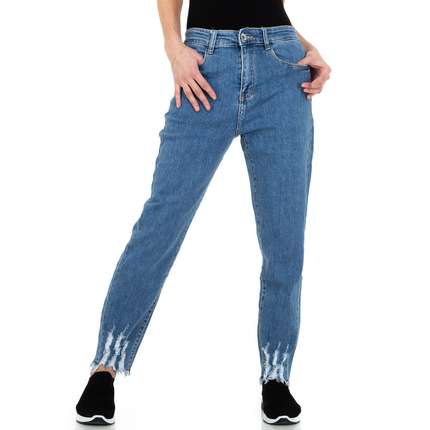 Damen Boyfriend Jeans von Mila Denim Gr. S/36 - blue