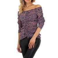 Damen Bluse von SHK Paris - fuchsia