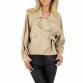 Damen Bikerjacke von JCL - beige