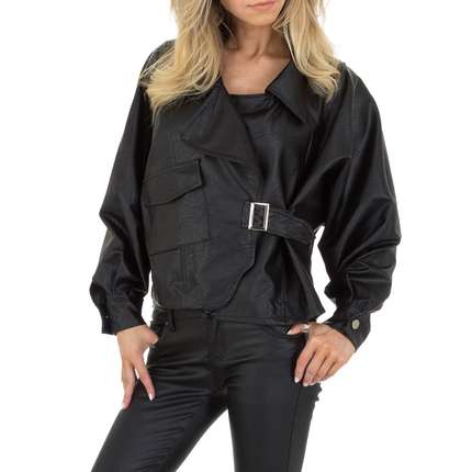 Damen Bikerjacke von JCL - black