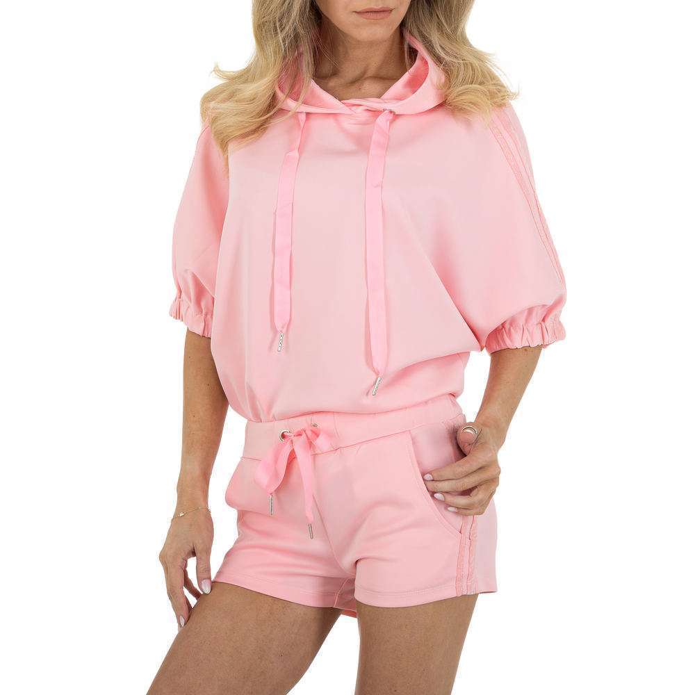 Costum de jogging și agrement pentru femei marca Emmash - roz