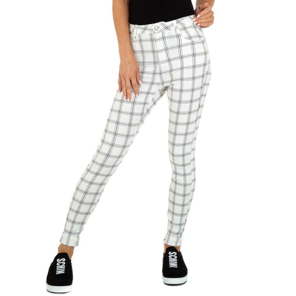 Pantaloni Skinny pentru femei marca Daysie Jeans - albă