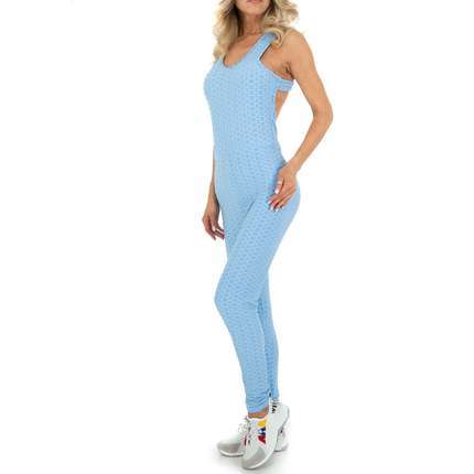 Damen Langer Jumpsuit von Holala - blue