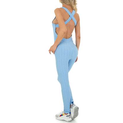 Damen Langer Jumpsuit von Holala - blue