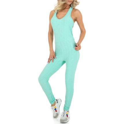 Damen Langer Jumpsuit von Holala - turkis