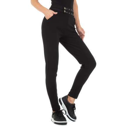 Damen Chinos von Holala - black