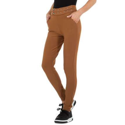 Damen Chinos von Holala - brown