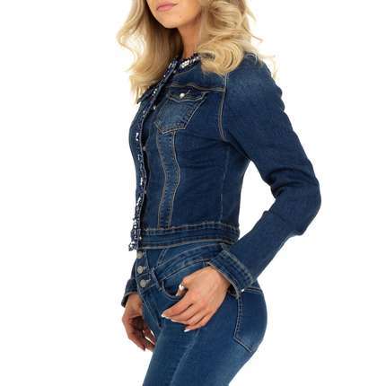 Damen Jeansjacke von M.Sara - blue