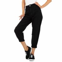 Damen High Waist Jeans von M.Sara - black